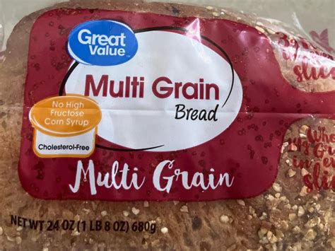 How much fat is in enriched multi-grain bread - calories, carbs, nutrition