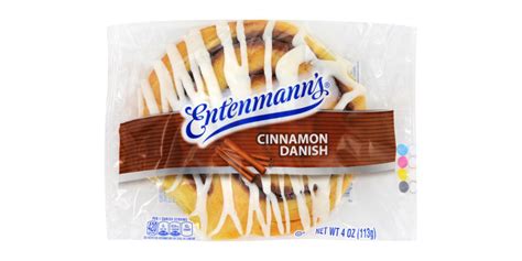 How much fat is in entenmann's cinnamon danish - calories, carbs, nutrition