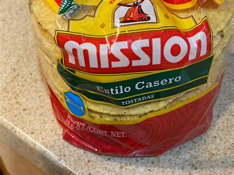 How much fat is in estilo casero - tostadas - calories, carbs, nutrition