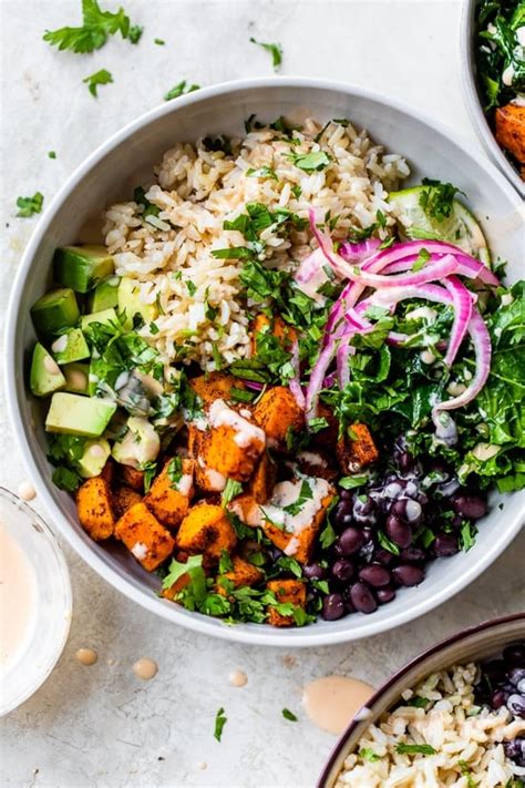 How much fat is in f2f sweet potato bowl - calories, carbs, nutrition