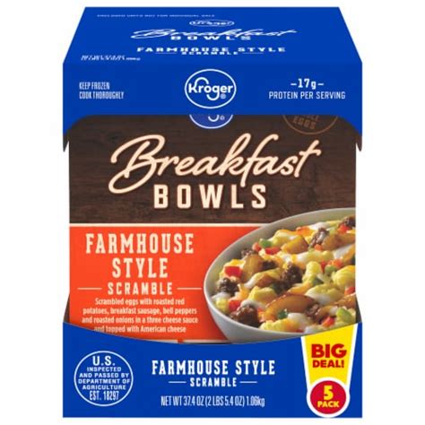 How much fat is in farmhouse scramble - medium - calories, carbs, nutrition