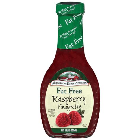 How much fat is in fat free raspberry vinaigrette - calories, carbs, nutrition