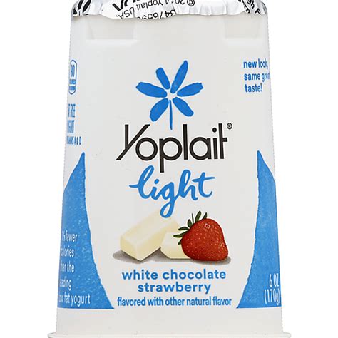 How much fat is in fat free white chocolate strawberry yogurt - calories, carbs, nutrition