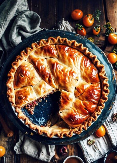 How much fat is in festive pie - calories, carbs, nutrition
