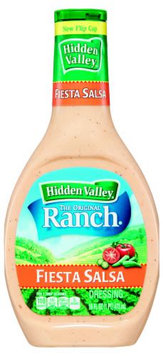 How much fat is in fiesta ranch dressing, vegetarian - calories, carbs, nutrition