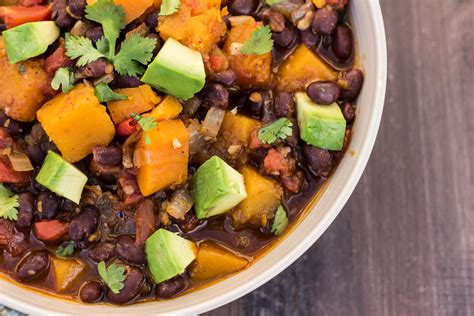 How much fat is in five bean butternut squash chili (26280.0) - calories, carbs, nutrition