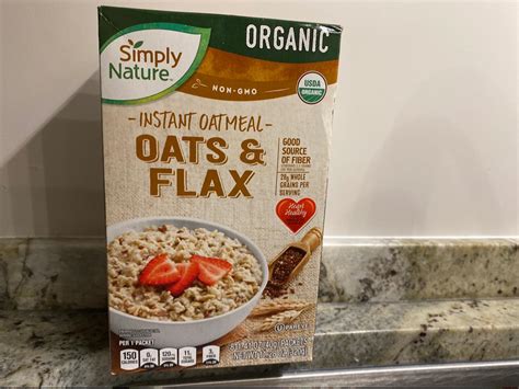 How much fat is in flax oatmeal - calories, carbs, nutrition