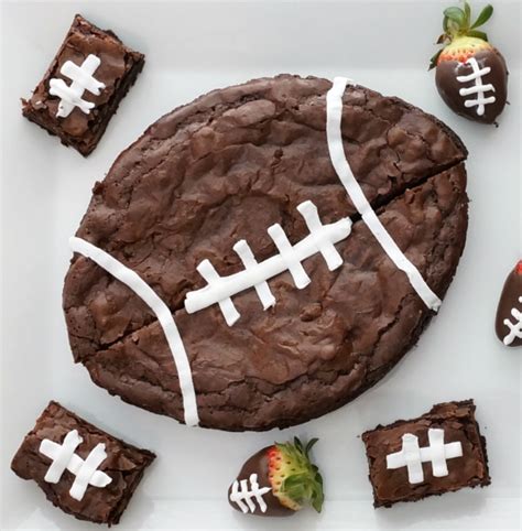 How much fat is in football brownie - calories, carbs, nutrition