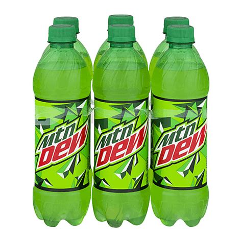 How much fat is in fountain soda, mountain dew, 32oz - calories, carbs, nutrition