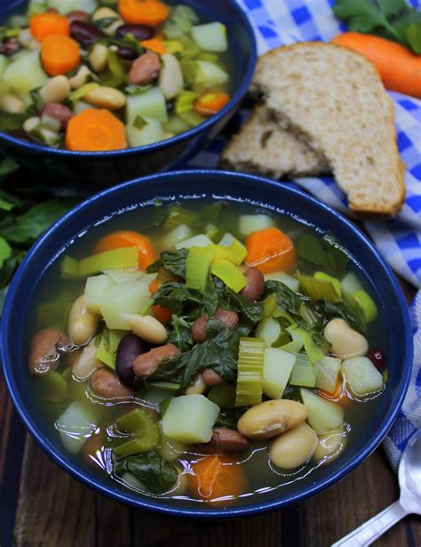 How much fat is in four bean soup - calories, carbs, nutrition