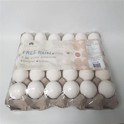 How much fat is in free run eggs - calories, carbs, nutrition