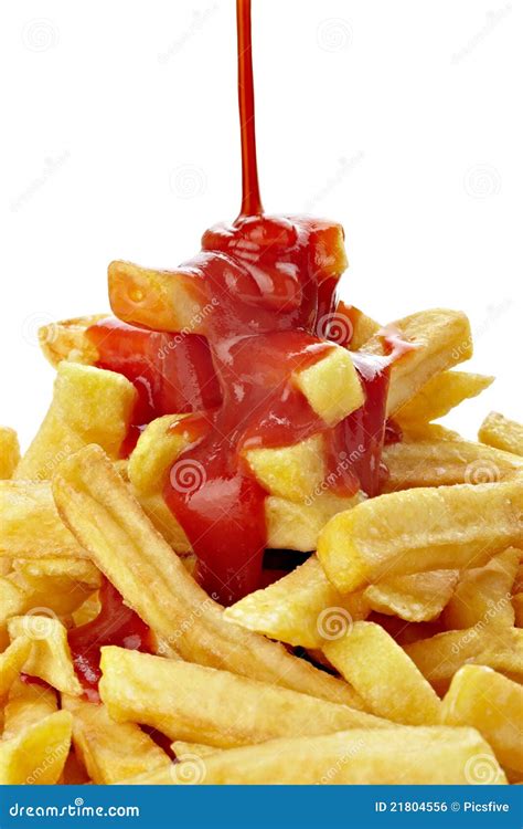 How much fat is in french fries with ketchup - calories, carbs, nutrition