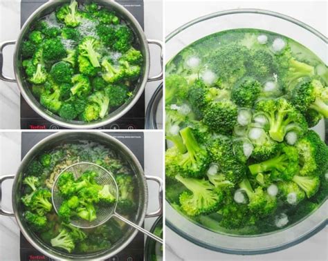 How much fat is in fresh broccoli (blanched) - calories, carbs, nutrition