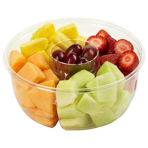 How much fat is in fresh cut fruit - calories, carbs, nutrition