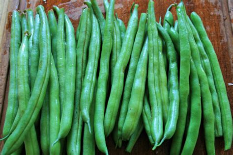 How much fat is in fresh green beans - calories, carbs, nutrition