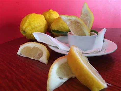 How much fat is in fresh lemon wedge (1261.0) - calories, carbs, nutrition