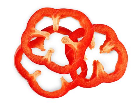 How much fat is in fresh sliced red bell pepper (64055.0) - calories, carbs, nutrition