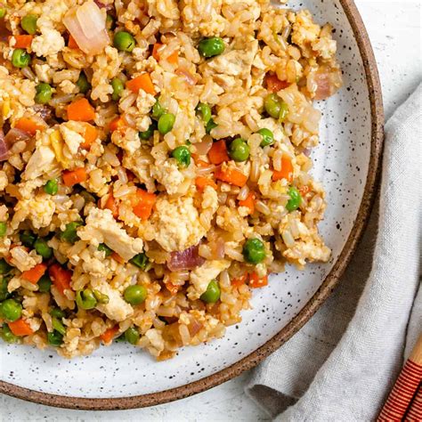 How much fat is in fried brown rice (48775.0) - calories, carbs, nutrition