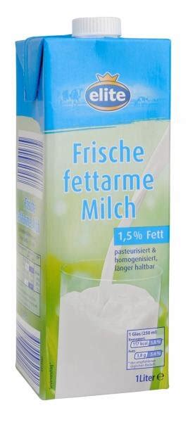 How much fat is in frische fettarme milch - calories, carbs, nutrition