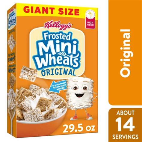 How much fat is in frosted mini wheats cereal (82071.8) - calories, carbs, nutrition