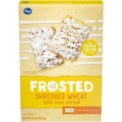 How much fat is in frosted shredded wheat - calories, carbs, nutrition