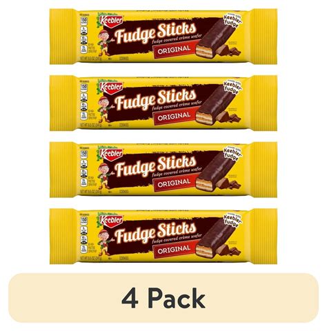 How much fat is in fudge stick - calories, carbs, nutrition