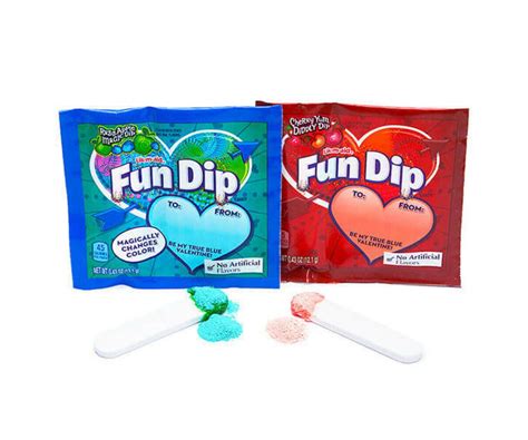 How much fat is in fun dip - calories, carbs, nutrition