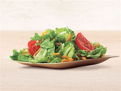 How much fat is in garden side salad (16811.0) - calories, carbs, nutrition