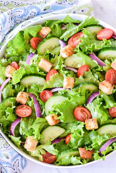 How much fat is in garden side salad to go - calories, carbs, nutrition
