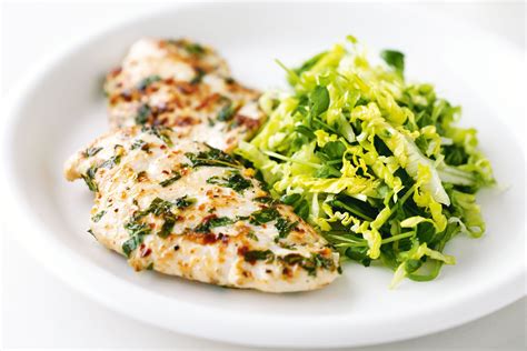 How much fat is in garlic and mint chicken patties - calories, carbs, nutrition