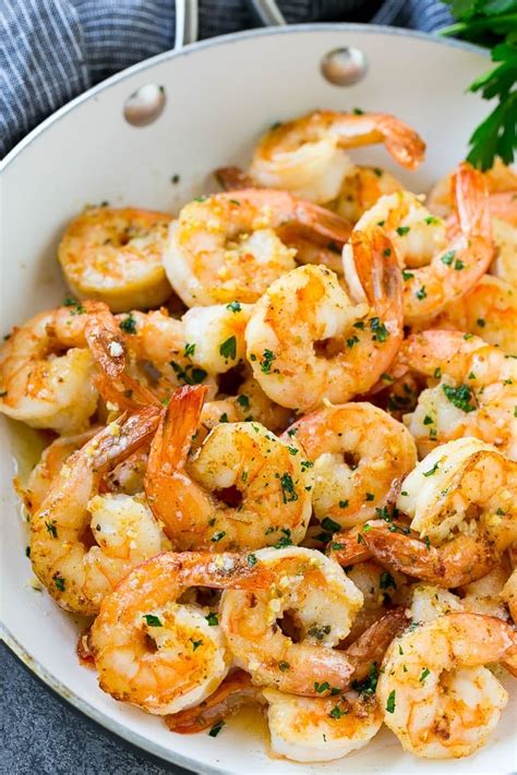 How much fat is in garlic shrimp - calories, carbs, nutrition