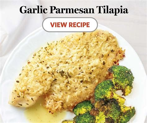 How much fat is in garlic-parmesan tilapia - calories, carbs, nutrition