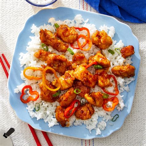 How much fat is in general tso's chicken with jasmine rice - calories, carbs, nutrition