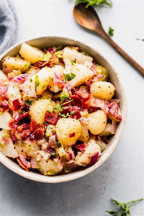 How much fat is in german potato salad - calories, carbs, nutrition