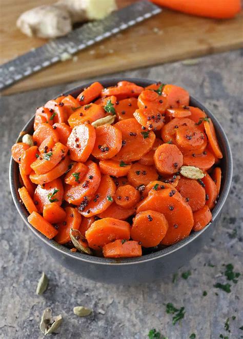 How much fat is in ginger carrots with peanuts - calories, carbs, nutrition