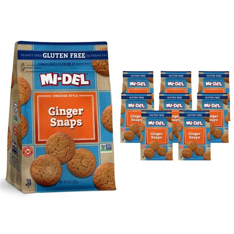 How much fat is in ginger snaps - calories, carbs, nutrition