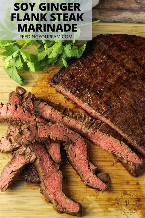 How much fat is in ginger soy flank steak - calories, carbs, nutrition