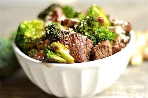 How much fat is in gingered beef and broccoli - calories, carbs, nutrition