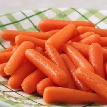How much fat is in gingered fresh baby carrots - calories, carbs, nutrition