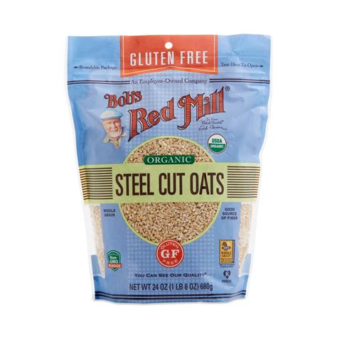 How much fat is in gluten free steel cut oats - calories, carbs, nutrition