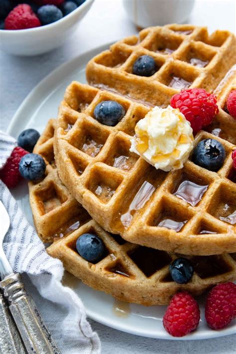 How much fat is in gluten free waffles - calories, carbs, nutrition