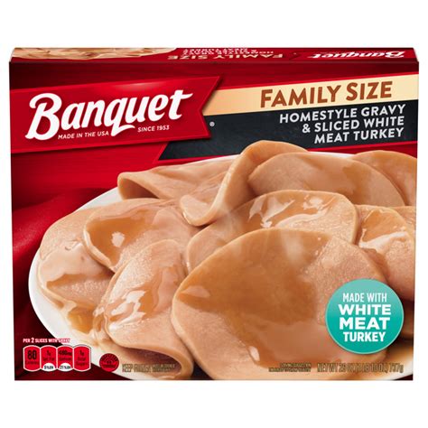 How much fat is in gravy and sliced white meat turkey - calories, carbs, nutrition