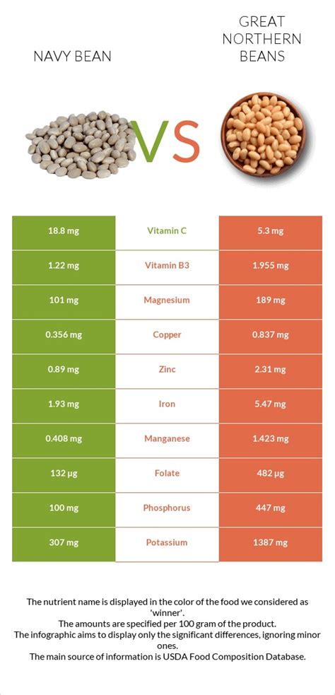 How much fat is in great northern beans - calories, carbs, nutrition