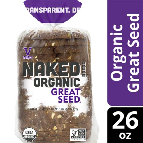 How much fat is in great seed bread (organic) - calories, carbs, nutrition