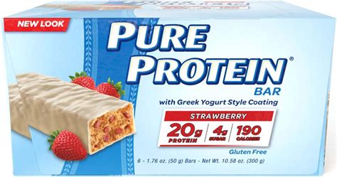 How much fat is in greek yogurt protein bar - calories, carbs, nutrition