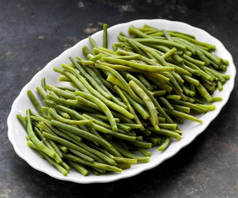 How much fat is in green beans fresh steamed 4 oz - calories, carbs, nutrition