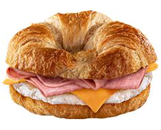 How much fat is in grid sand brkf croissant ham egg & cheese - calories, carbs, nutrition