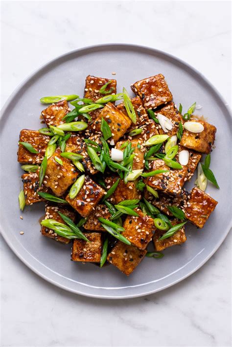 How much fat is in griddled sesame garlic miso tofu - calories, carbs, nutrition