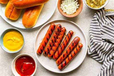 How much fat is in grill hot dog all beef 5-1 plain - calories, carbs, nutrition