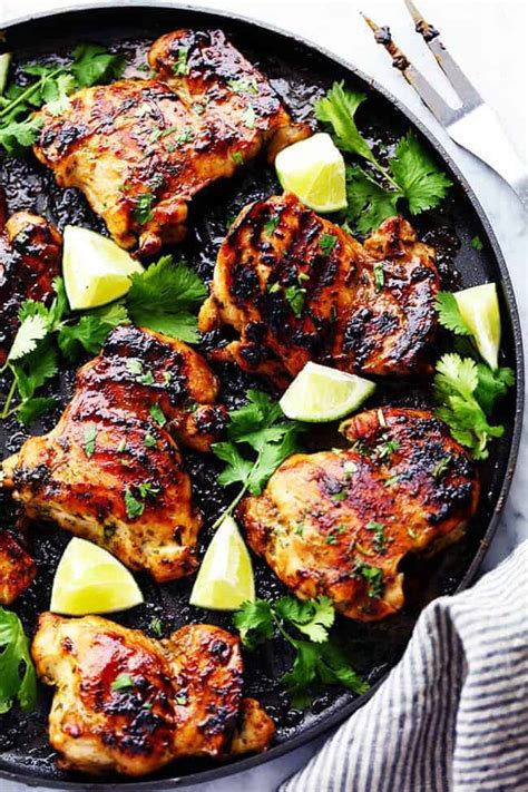 How much fat is in grilled chicken with cumin marinade - calories, carbs, nutrition